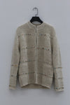 SWAYING/KNIT thick beaded sweater SW212SZ15